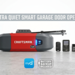 CRAFTSMAN 1-HP myQ Ultra Quiet Smart Garage Door Opener Wi-Fi and Battery Backup